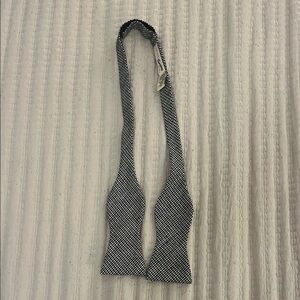 Classic Black and White Bow Tie